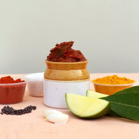 Mango Garlic Pickle