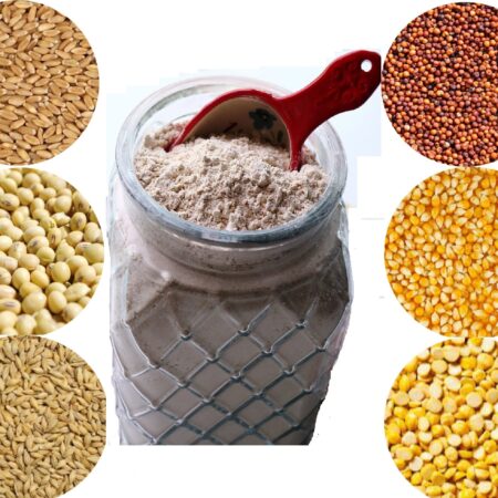 Multi Grain Flour (Wheat,Bajra,Jowar,Makka)